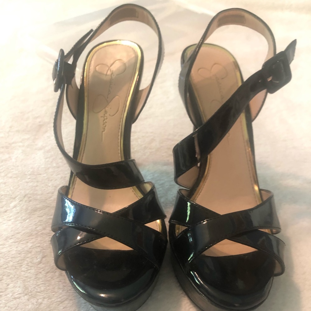 Jessica Simpson platform sandal heels